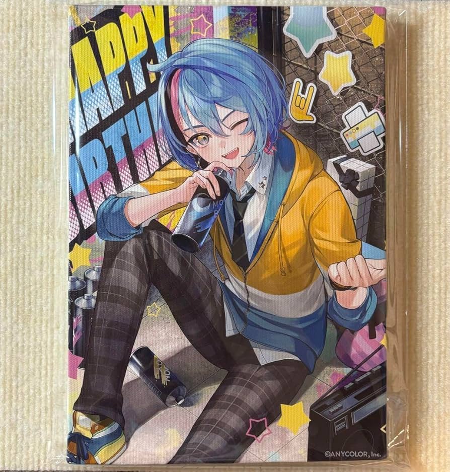 にじさんじEN 金子鏡　誕生日グッズ　フルセット Amazon.co.jp: にじ さんじ 金子鏡 誕生日 キャンバスパネル